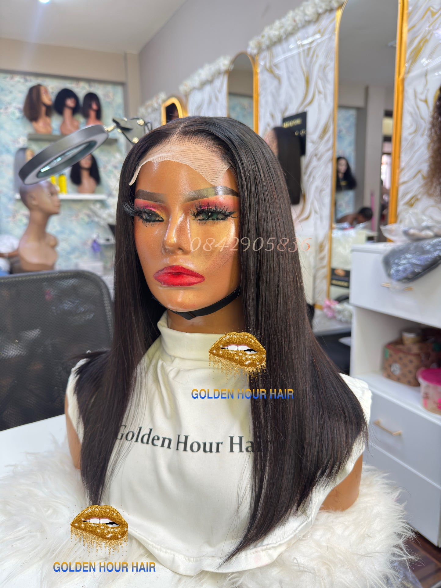 4x4 Double Drawn 14” Luxury Wig 🤎✨