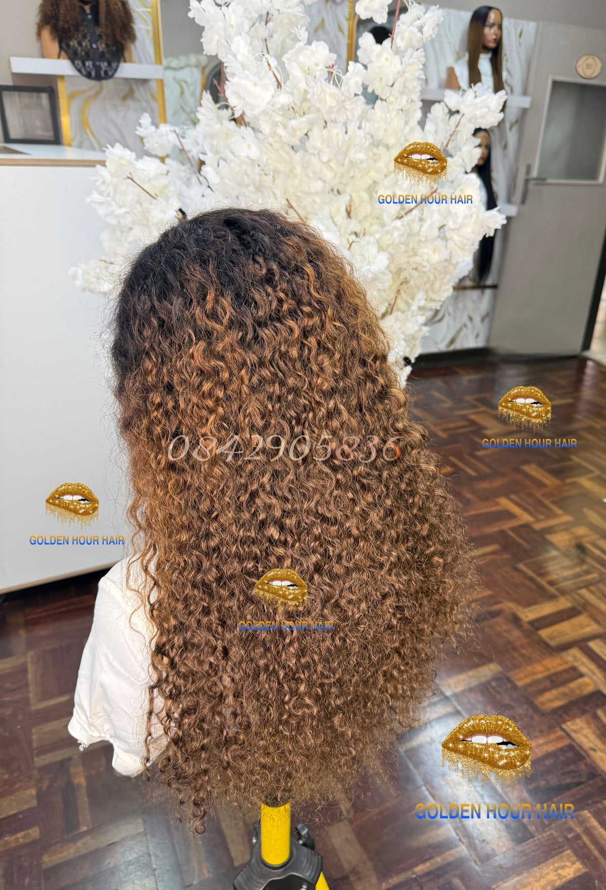 1/33 Curly Peruvian Water Curls Wig