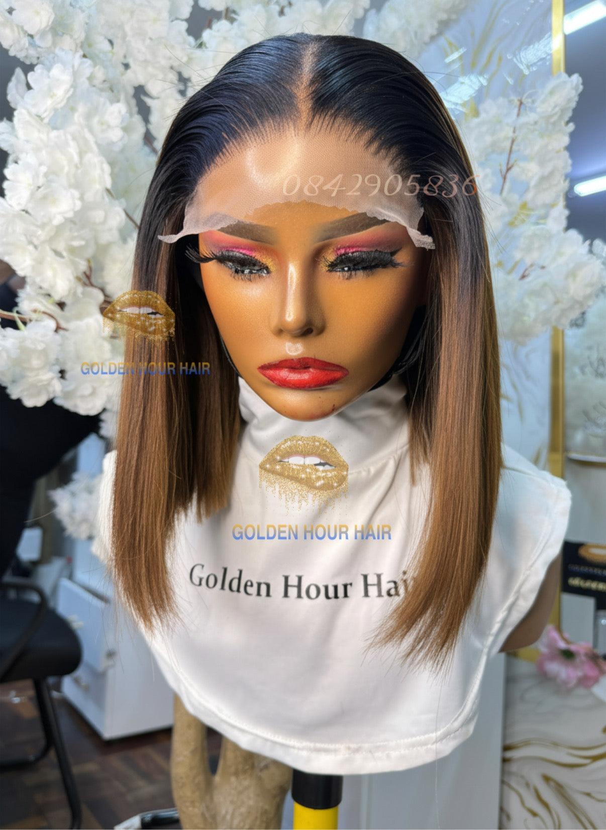 ✨ 5x5 Vietnamese Lace Bob – Sleek & Luxury Finish