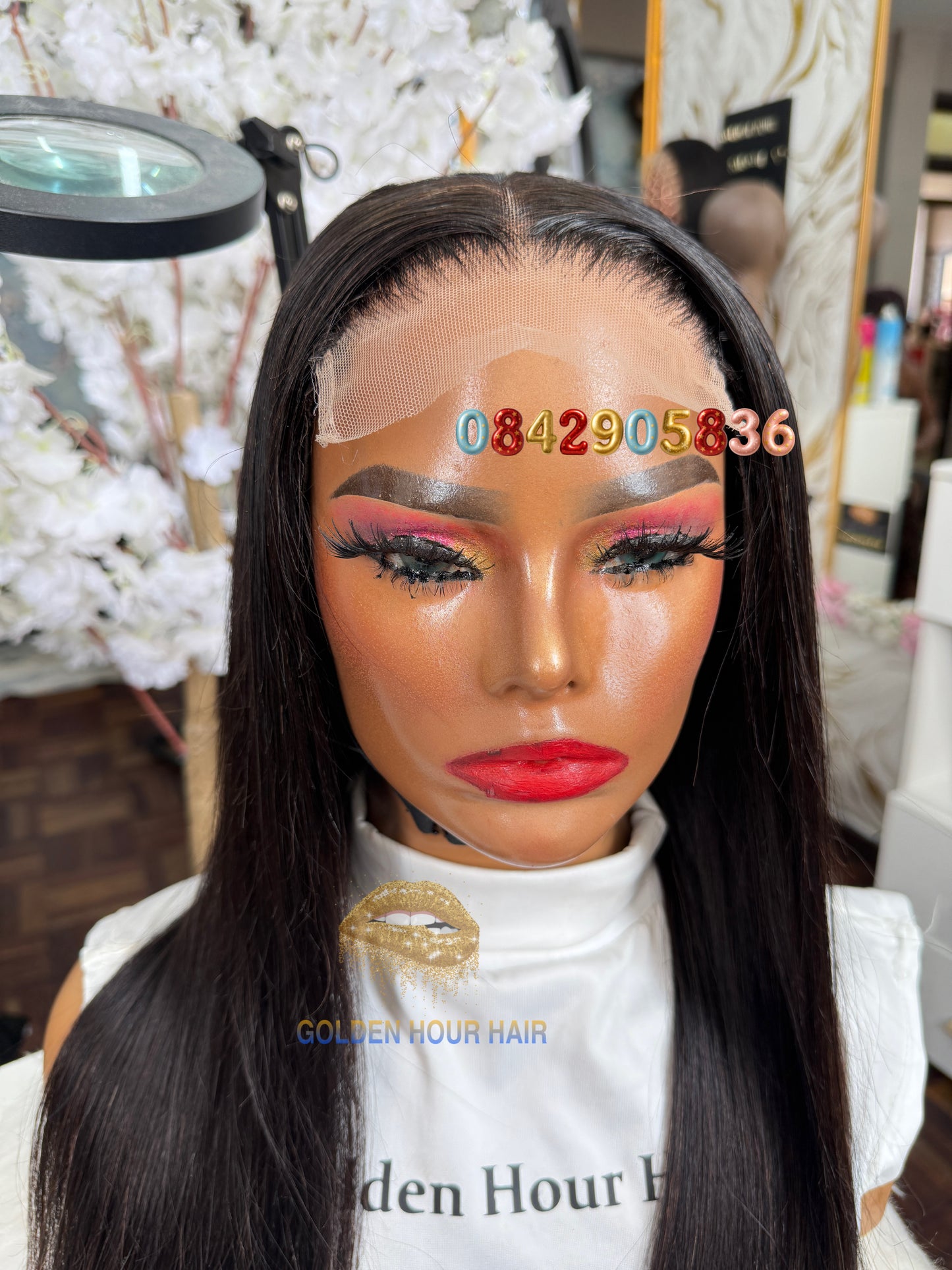 Straight 4X4 Closure Wig