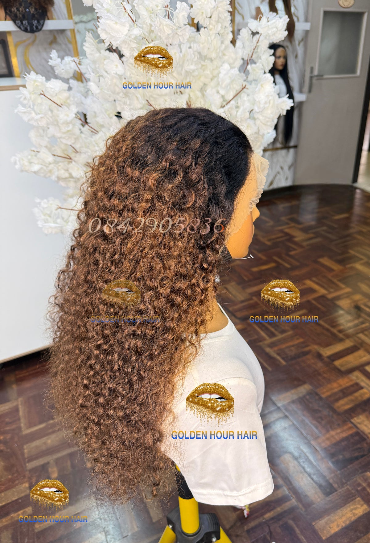 1/33 Curly Peruvian Water Curls Wig