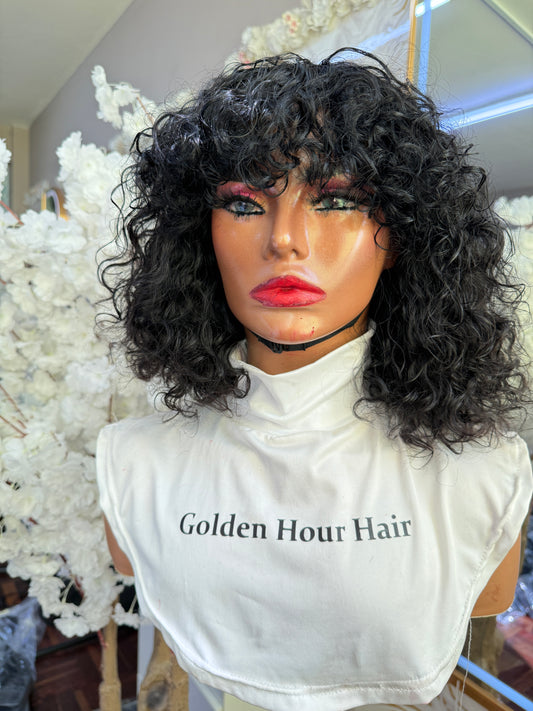 Mongolian fringe curlys