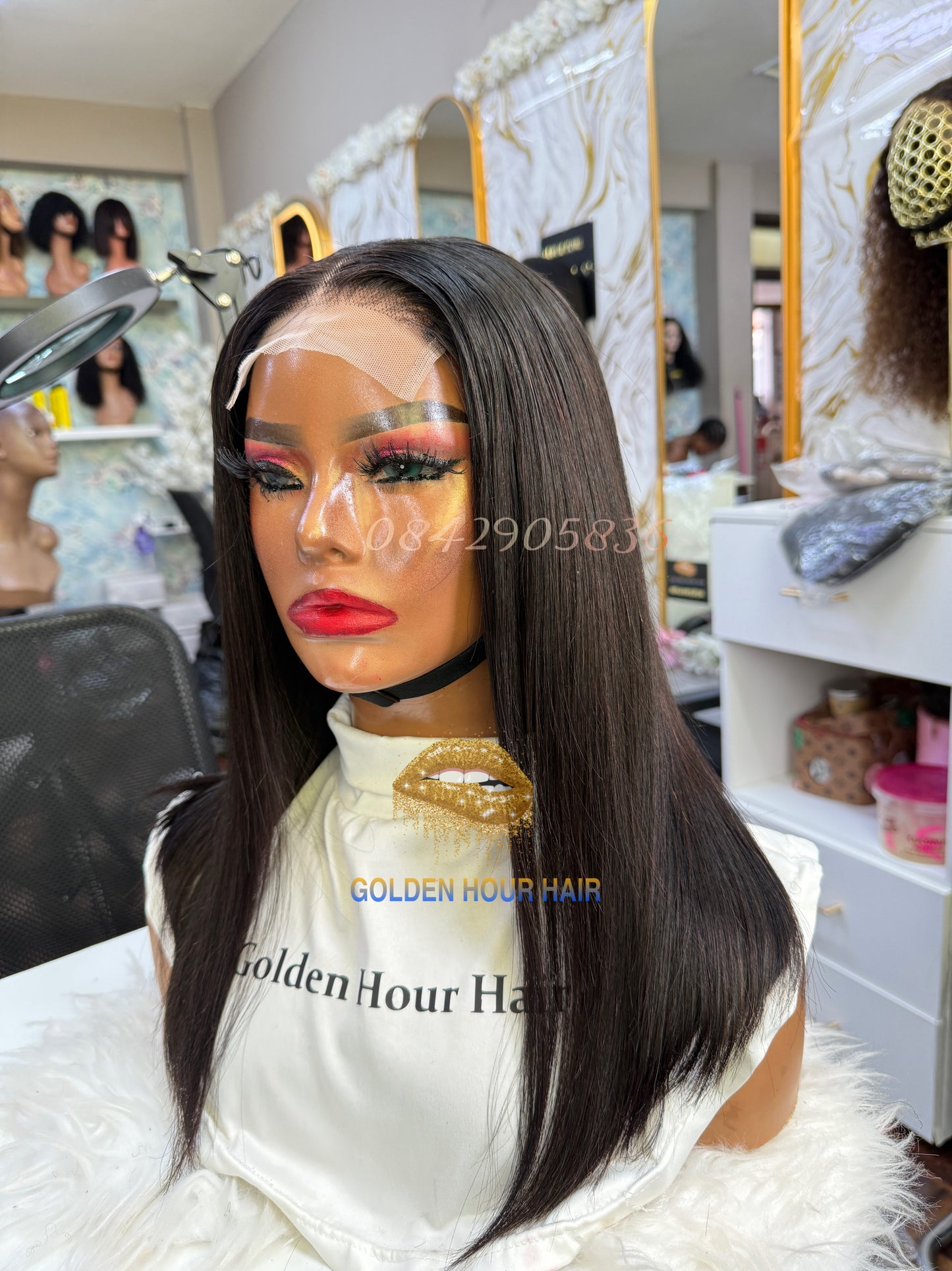 4x4 Double Drawn 14” Luxury Wig 🤎✨