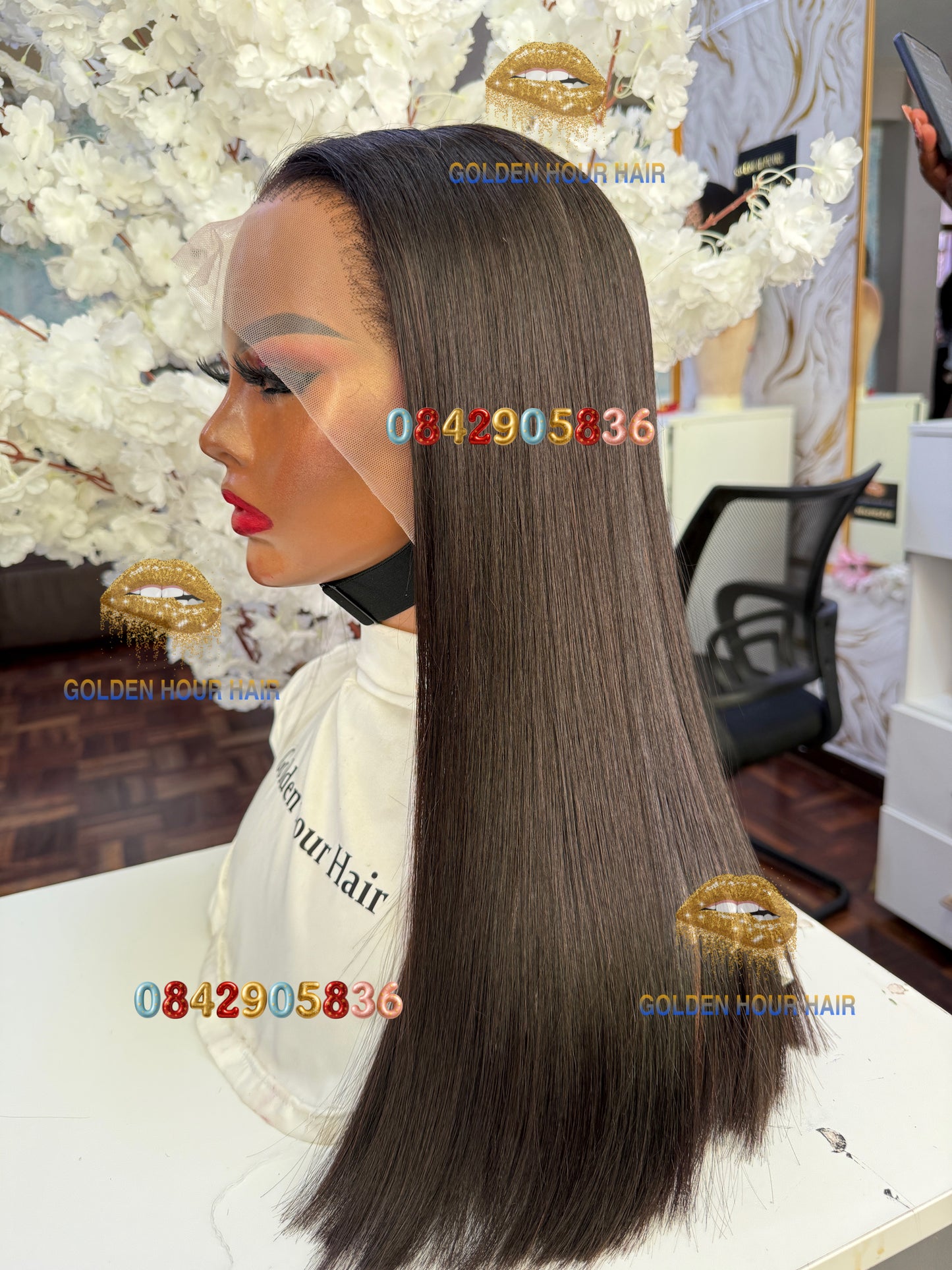 ✨ Vietnam Straight Frontal Wig  Silky Luxury Length