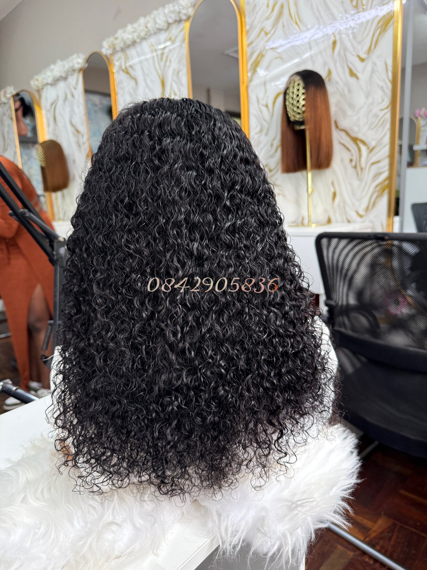 ✨ 5x5 Curly Double Drawn Wig – Full Volume Luxury