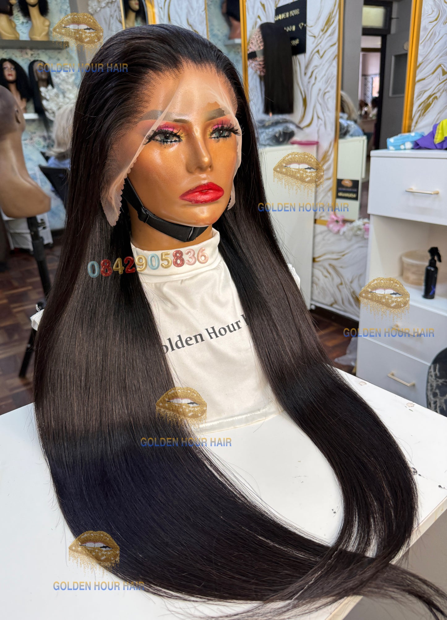 13X4 Full Frontal Straight Wig
