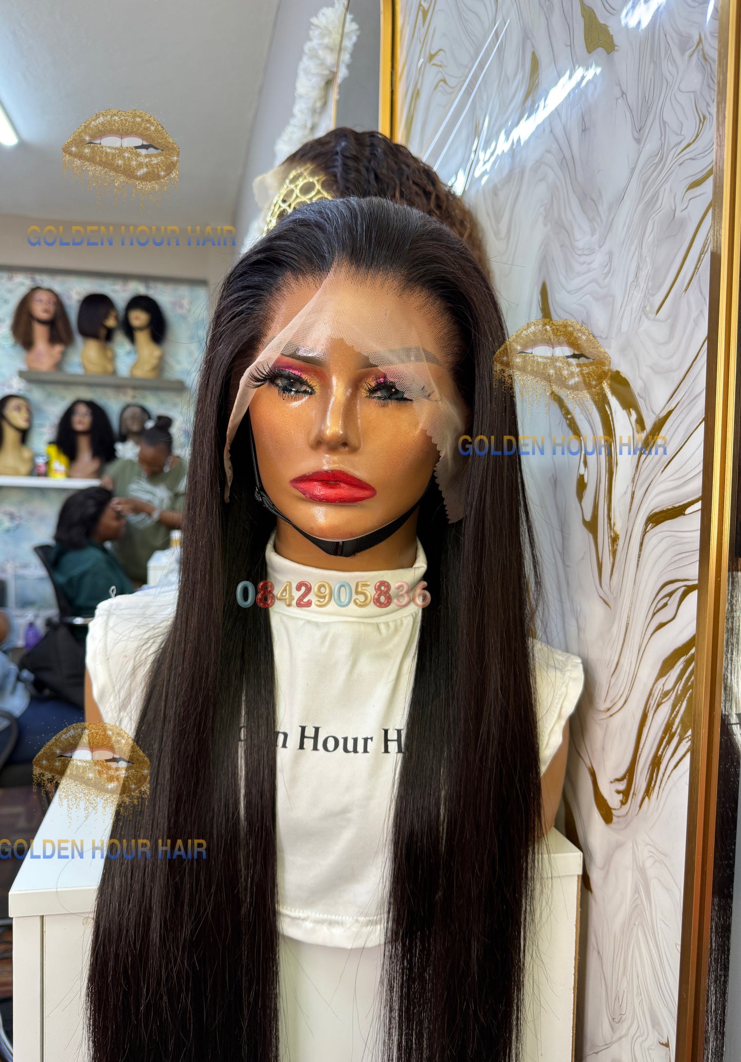 13X4 Full Frontal Straight Wig
