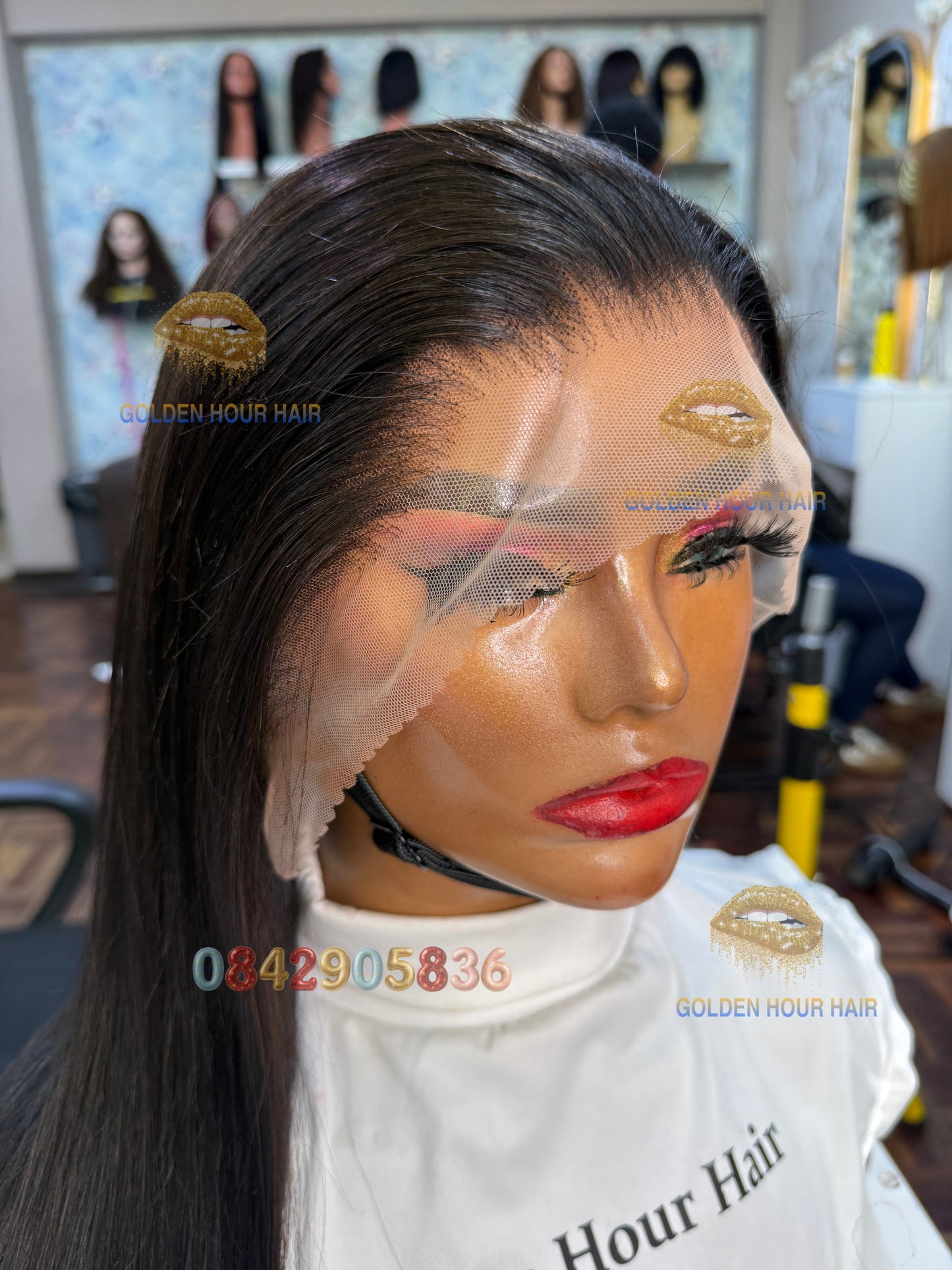 13X4 Full Frontal Straight Wig