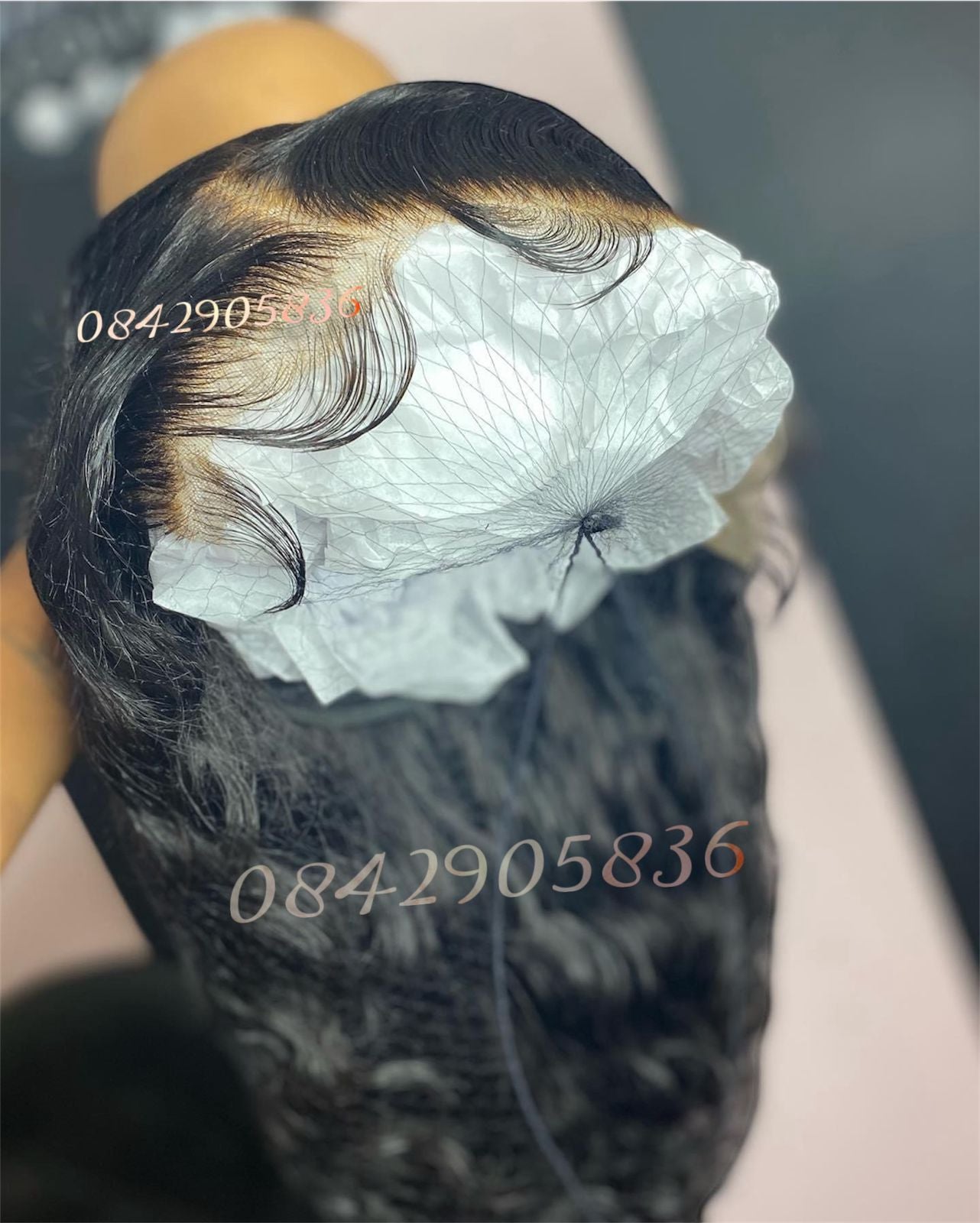 13x4 Full Frontal Glueless Curly wig