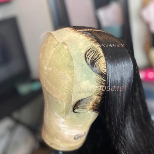 13x4 Glueless straight Lace Front Wig